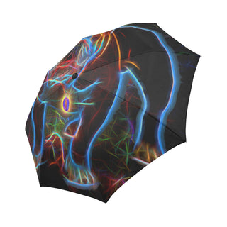 English Bulldog Glow Design 2 Auto-Foldable Umbrella - TeeAmazing