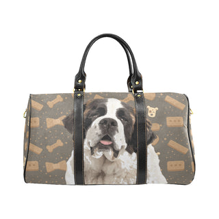 St. Bernard Dog New Waterproof Travel Bag/Small - TeeAmazing