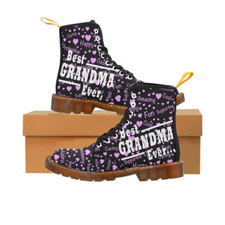 Best Grandma Ever Black Boots For Women - TeeAmazing