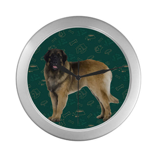 Leonburger Dog Silver Color Wall Clock - TeeAmazing