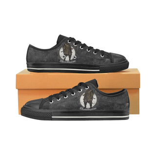 Bloodborne Black Low Top Canvas Shoes for Kid - TeeAmazing