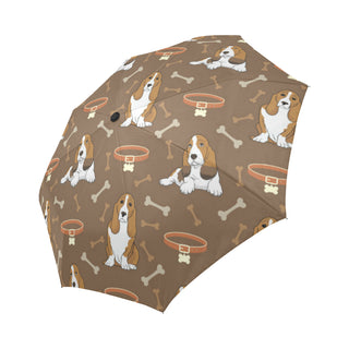 Basset Fauve Auto-Foldable Umbrella - TeeAmazing