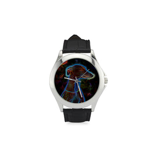 Italian Greyhound Glow Design 2 Women's Classic Leather Strap Watch - TeeAmazing