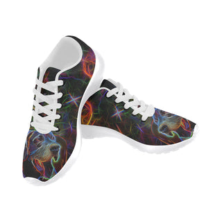 Great Dane Glow Design 1 White Sneakers for Men - TeeAmazing