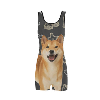 Shiba Inu Dog Classic One Piece Swimwear - TeeAmazing