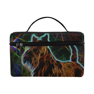Scottish Terrier Glow Design 2 Cosmetic Bag/Large - TeeAmazing