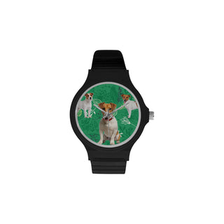 Jack Russell Terrier Lover Unisex Round Plastic Watch - TeeAmazing