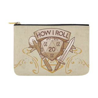 How I Roll Carry-All Pouch 12.5x8.5 - TeeAmazing