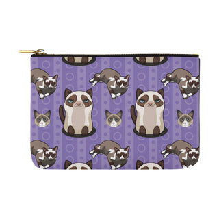 Snowshoe Cat Carry-All Pouch 12.5x8.5 - TeeAmazing