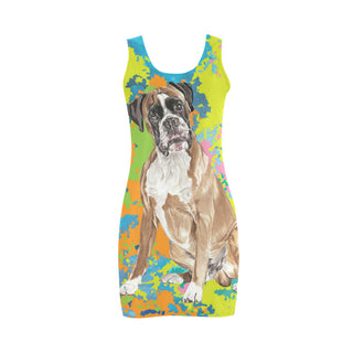 Boxer Water Colour No.2 Medea Vest Dress - TeeAmazing