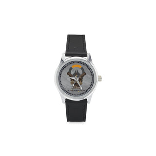 Overwatch Kid's Stainless Steel Leather Strap Watch - TeeAmazing