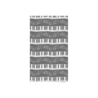 Piano Pattern Custom Towel 16"x28" - TeeAmazing