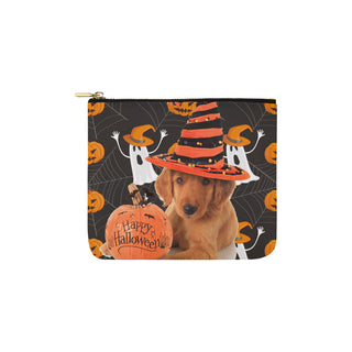 Golden Retriever Halloween Carry-All Pouch 6x5 - TeeAmazing