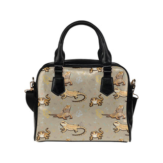 Bearded Dragon Lizard Pattern Shoulder Handbag - TeeAmazing