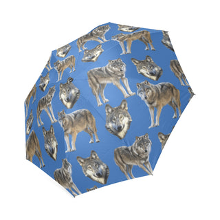 Wolf Pattern Foldable Umbrella - TeeAmazing