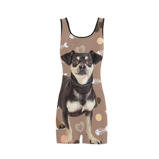 Chiweenie Dog Classic One Piece Swimwear - TeeAmazing