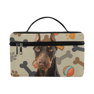 Doberman Dog Cosmetic Bag/Large - TeeAmazing
