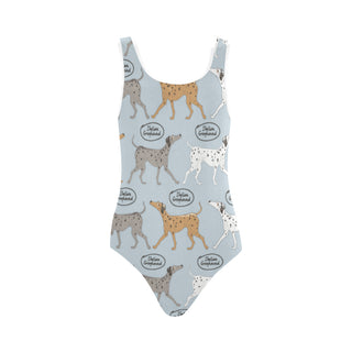 Italian Greyhound Pattern Vest One Piece Swimsuit - TeeAmazing