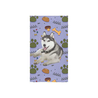 Siberian Husky Dog Custom Towel 16"x28" - TeeAmazing