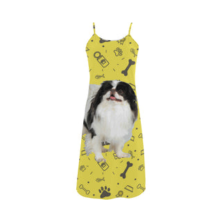 Japanese Chin Dog Alcestis Slip Dress - TeeAmazing