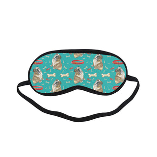 English Bulldog Water Colour Pattern No.1 Sleeping Mask - TeeAmazing