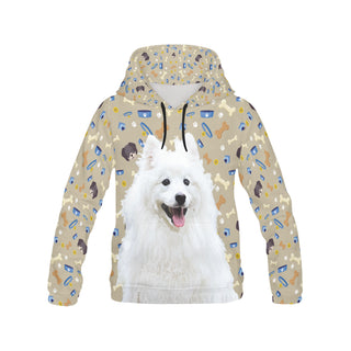 Samoyed Dog All Over Print Hoodie for Women - TeeAmazing