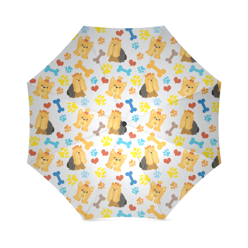 Shih Tzu Pattern Foldable Umbrella - TeeAmazing