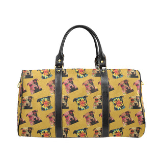 Pit Bull Pop Art Pattern No.2 New Waterproof Travel Bag/Small - TeeAmazing