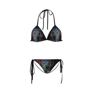 Great Dane Glow Design 3 Custom Bikini Swimsuit - TeeAmazing