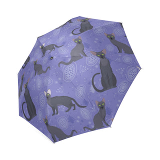 Oriental Longhair Foldable Umbrella - TeeAmazing
