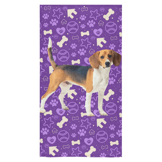 Beagle Bath Towel 30"x56" - TeeAmazing