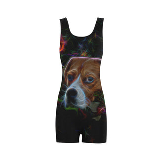 Beagle Glow Design 2 Classic One Piece Swimwear - TeeAmazing