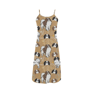 Japanese Chin Alcestis Slip Dress - TeeAmazing