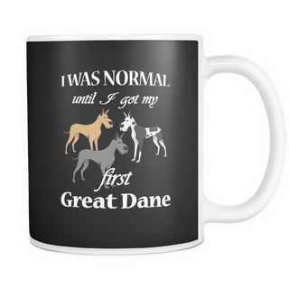 First Great Dane Dog Mugs & Coffee Cups - Great Dane Coffee Mugs - TeeAmazing