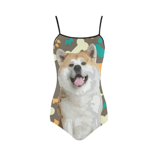 Akita Strap Swimsuit - TeeAmazing