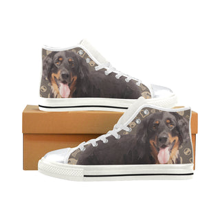 Hovawart Dog White High Top Canvas Shoes for Kid - TeeAmazing