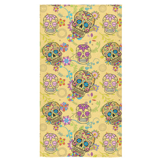 Sugar Skull Bath Towel 30"x56" - TeeAmazing