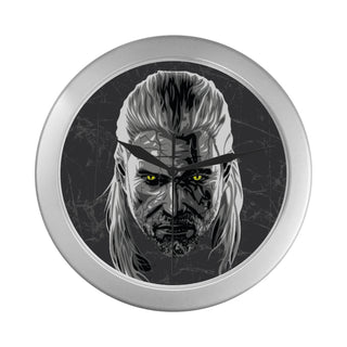 Witcher Silver Color Wall Clock - TeeAmazing
