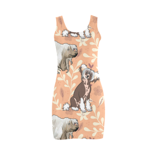 Chinese Crested Flower Medea Vest Dress - TeeAmazing