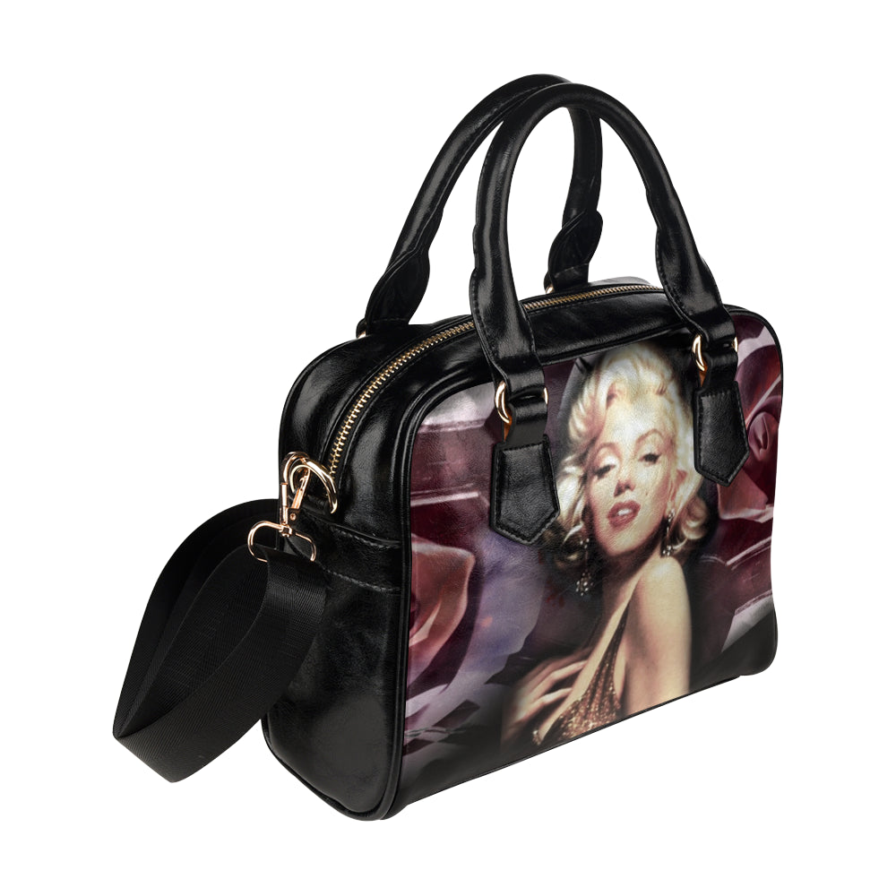 NWT! Marilyn Monroe Handbag Purse Set Of 3 Beige Black Trim Red
