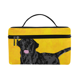 Black Labrador Cosmetic Bag/Large - TeeAmazing