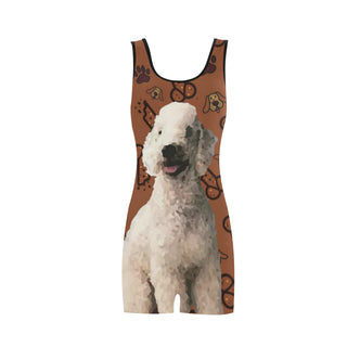 Bedlington Terrier Dog Classic One Piece Swimwear - TeeAmazing