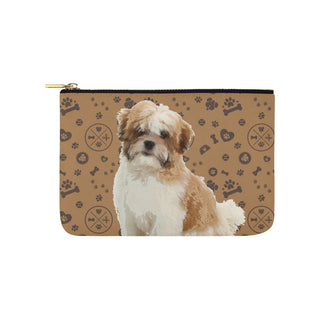 Maltese Shih Tzu Dog Carry-All Pouch 9.5x6 - TeeAmazing