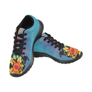 Pit Bull Pop Art Pattern No.2 Black Sneakers Size 13-15 for Men - TeeAmazing