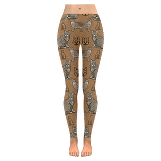 Pixie-bob Low Rise Leggings (Model L05) - TeeAmazing