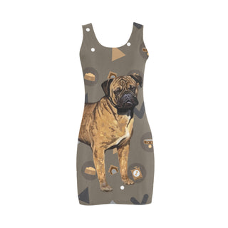 Bullmastiff Dog Medea Vest Dress - TeeAmazing