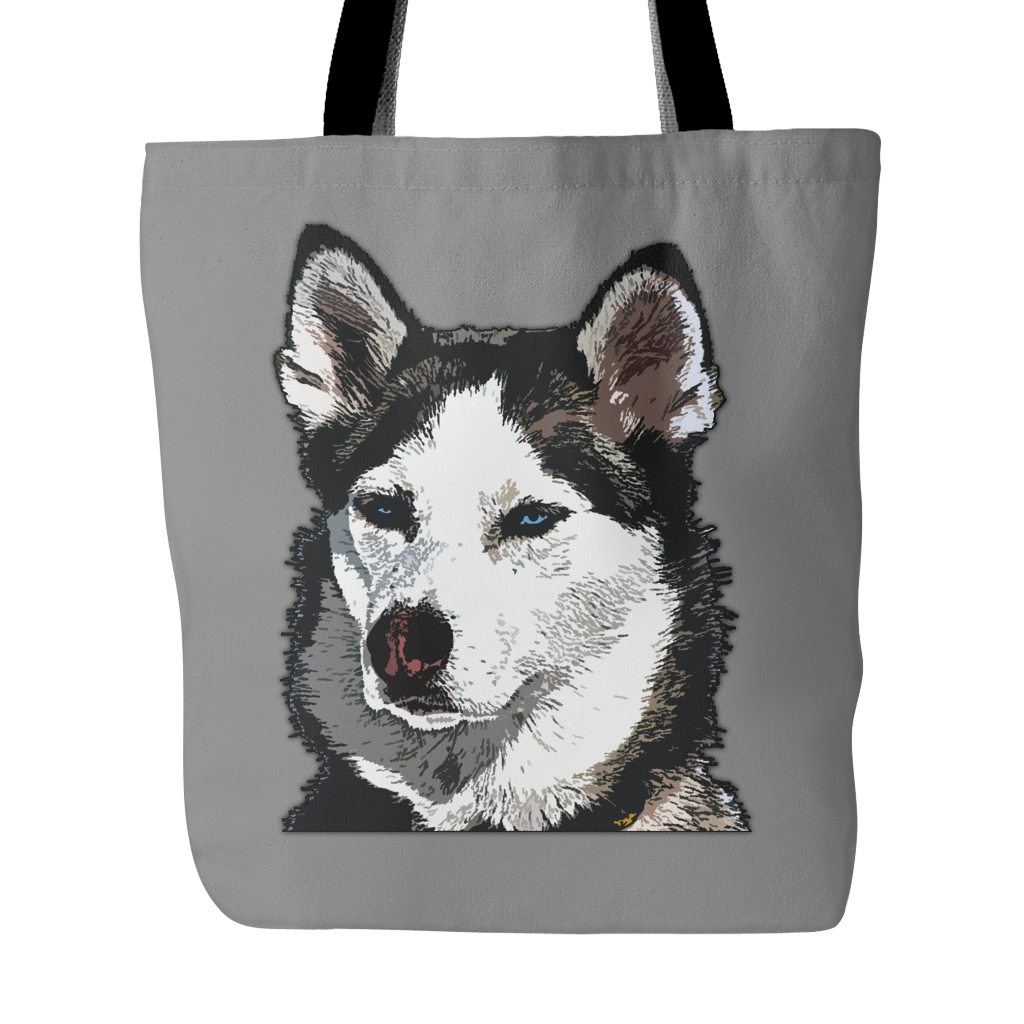 Siberian Husky Dog Tote Bags - Siberian Husky Bags - TeeAmazing