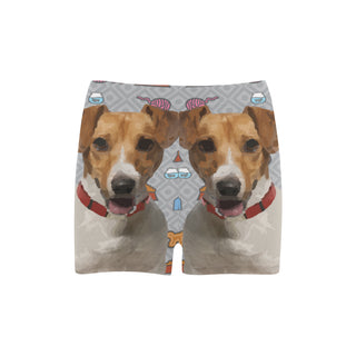 Jack Russell Terrier Briseis Skinny Shorts (Model L04) - TeeAmazing