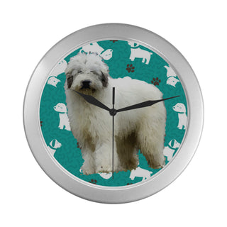 Mioritic Shepherd Dog Silver Color Wall Clock - TeeAmazing