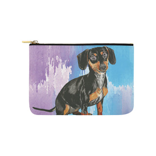 Dachshund Water Colour No.1 Carry-All Pouch 9.5x6 - TeeAmazing